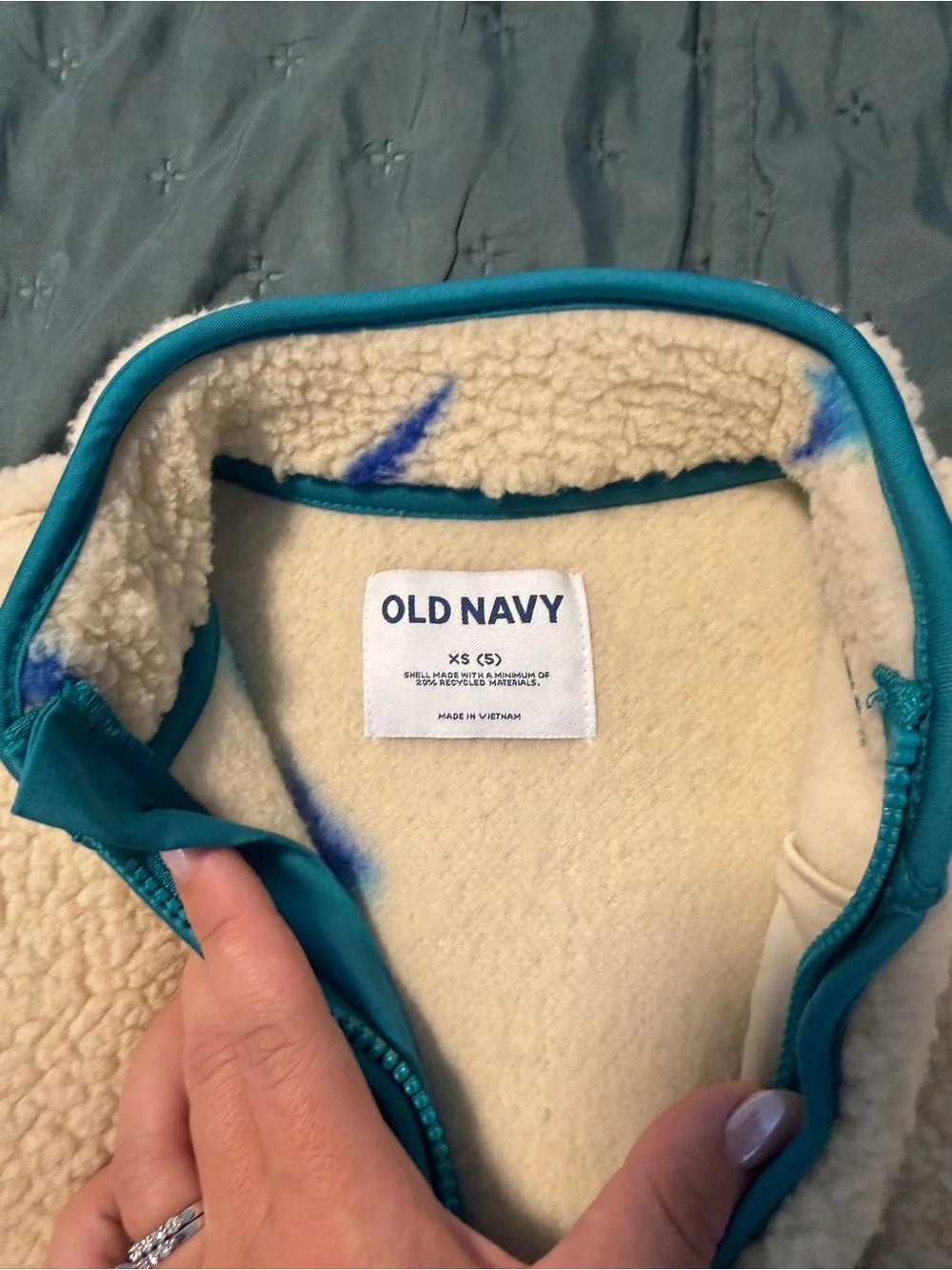 Old Navy cozy cream